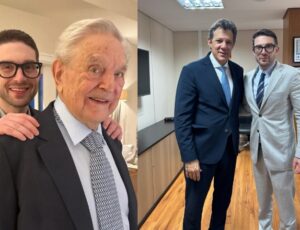 Em meio às tensões da Magnitsky, filho de George Soros se reúne com Haddad em Brasília