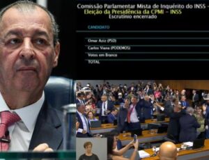 Por três votos, Omar Aziz perde comando da CPMI do INSS para Carlos Viana e oposição comemora; veja vídeo