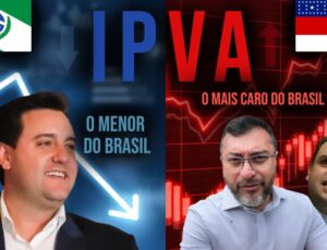 Governador Ratinho Jr 'dá aula' em Wilson Lima e Roberto Cidade reduzindo o IPVA do Paraná para o menor do Brasil