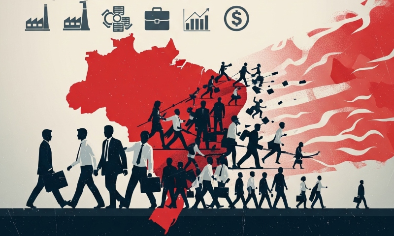 Crise: 1.200 milionários estão deixando o Brasil de forma permanente em 2025 e levando os empregos embora, diz consultoria