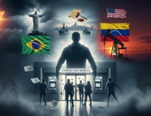 'Fantasma' da corrida bancária ressurge com aumento das tensões entre Brasil e Venezuela contra os EUA
