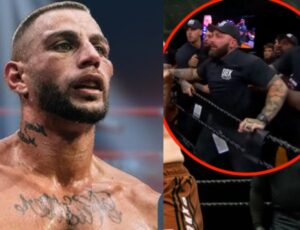 'Mau perdedor': lutador de MMA agride segurança após ser nocauteado; veja vídeo