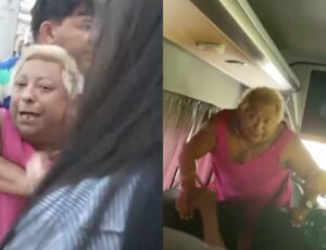 Patixa Teló é filmada saindo no tapa e alega: "Eu vou te matar, sua puta"; veja vídeo