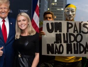 Karoline Leavitt, porta-voz da Casa Branca, diz que EUA não têm medo de usar poder econômico e militar em defesa da liberdade