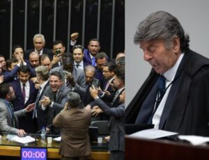 Aliados de Bolsonaro celebram falas do ministro Luiz Fux no STF: “arrebentando”