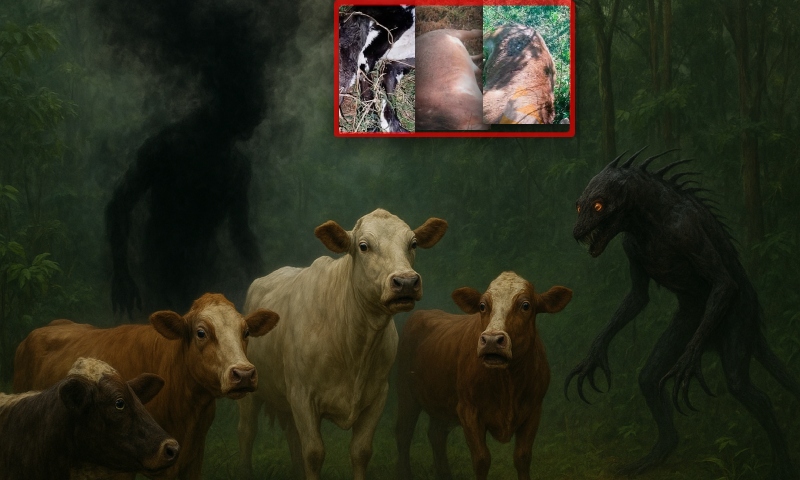 Mistério: vacas são encontradas mortas no interior e fazendeiros dizem pode ser o novo chupa-cabras: "ele tira os olhos e a língua delas!"; veja vídeos