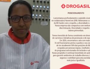 Drogasil se posiciona após funcionária sofrer racismo no 1º dia de trabalho; veja vídeo