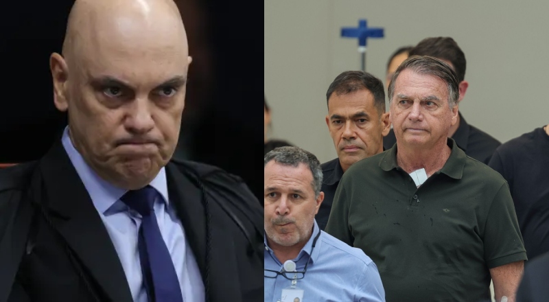 Moraes manda PF explicar 'demora' de Bolsonaro na saída de hospital; vídeo