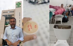 Pacientes nos corredores, banheiros quebrados e 'sopa' de óleo e sal: gestão de Wilson Lima abandona o hospital João Lúcio; veja vídeo
