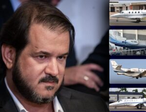 Aviões atribuídos a Rueda somam R$ 60 milhões e têm ligação com contador que controla empresas milionárias