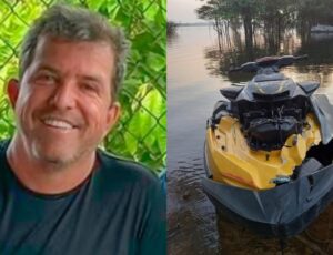 Empresário Robson Tiradentes está em estado grave após acidente com jet ski em Manacapuru; veja vídeo
