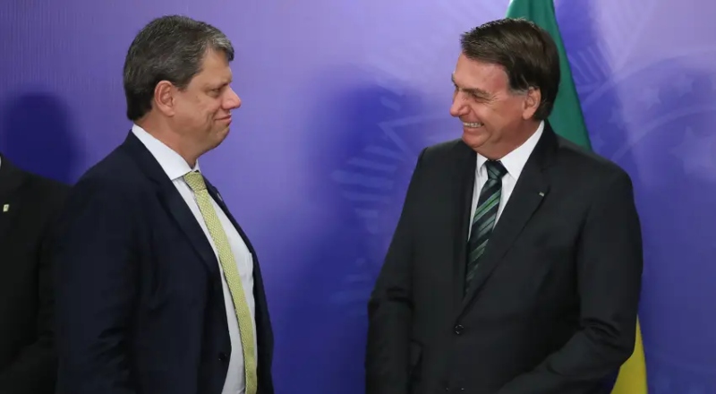 Bolsonaro poderá fechar acordo na semana que vem para que Tarcísio seja seu pré-candidato à presidência em 2026