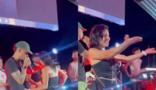 "Quê isso, arretô!": fã faz loucuras no palco durante show de “Forró do Galeroso” no Tarumã; veja vídeo