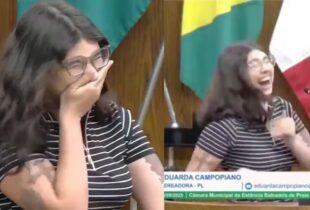 Som que deixou vereadora constrangida não era "pum", mas "gemidão do Zap"; veja vídeo