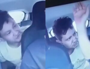 Passageiro bêbedo usa facão para agridir motorista de app durante corrida; veja vídeo