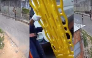 Confusão em boca de fumo termina com homem levando tiros e facadas em Manaus; veja vídeo